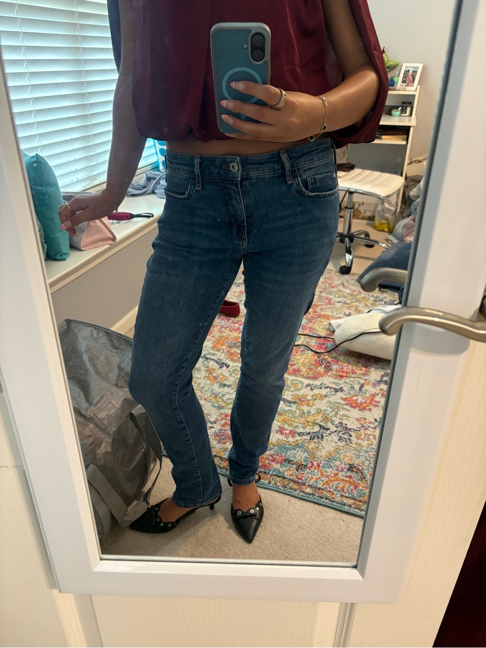 Anthropologie Pilcro and the Letterpress boyfriend jeans
